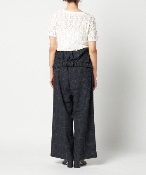 HELIOPOLE（エリオポール）の「JUMP SUITS(BARE TOP)（その他パンツ・レディース・ベージュ/ネイビー・36/38）」の3枚目の写真