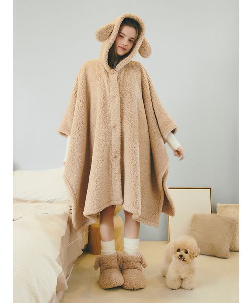 Sleep】DOG / CAT 着る毛布（寝具）｜gelato pique Sleep（ジェラート