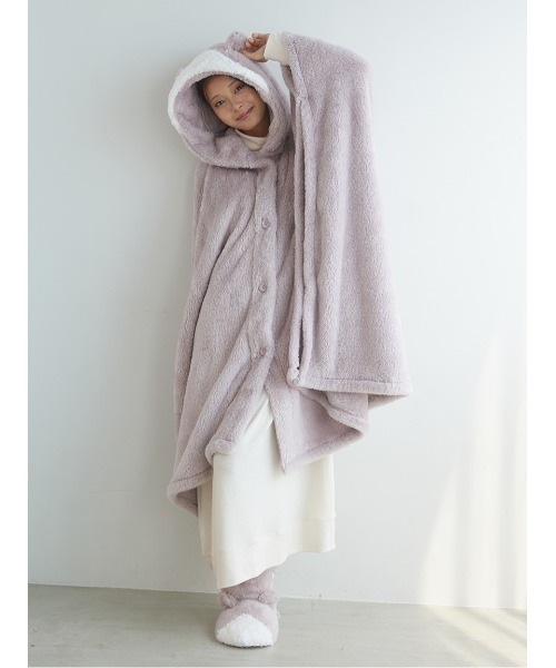 gelato pique グレー 毛布とディフューザーセット ジェラート ピケ] ハーフケット＆ディフューザーセット グレー