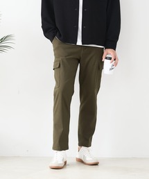 Blue Standard （ブルースタンダード）の「【BLUE STANDARD/ブルースタンダード】快適！スーパーストレッチ起毛カーゴパンツ 暖パン イージーケア 前開き ウエストゴム UVカット（カーゴパンツ）」