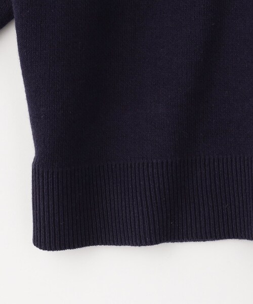 SHOO・LA・RUE（シューラルー）の「【100-150cm/リンク可】シンプルだから使いやすい カラーニット（ニット/セーター・キッズ・ネイビー/グリーン/ピンク系/パープル系4・10/11/12/13/14/15 ）」の9枚目の写真