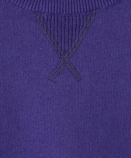 SHOO・LA・RUE（シューラルー）の「【100-150cm/リンク可】シンプルだから使いやすい カラーニット（ニット/セーター・キッズ・ネイビー/グリーン/ピンク系/パープル系4・10/11/12/13/14/15 ）」の13枚目の写真