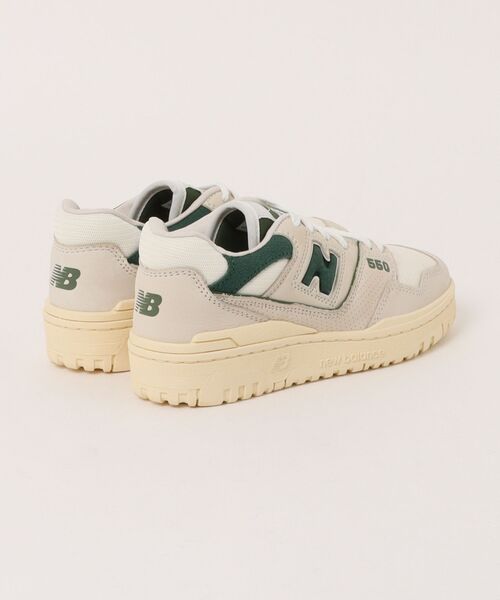 NEW BALANCE ニューバランス BB550LGR(D) BB550 BB550LGR OFFWHT/GRN