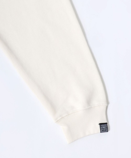 VISION STREET WEAR（ヴィジョンストリートウェア）の「2025AW VISION STREET WEAR/ヴィジョンストリートウエア オーバーサイズ 裏毛 オバケ/ ゴーストプリント スウェットプルオーバーパーカー レディース メンズ  トレーナー（パーカー・レディース・チャコール/オフホワイト/ワイン・M/LL/L）」の14枚目の写真