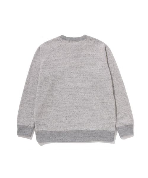 A BATHING APE(アベイシングエイプ)の「COLLEGE RELAXED FIT CREWNECK SWEATSHIRT(スウェット・キッズ・グレー/チャコール・150/160)」の3枚目の写真