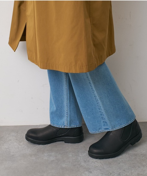 Blundstone（ブランドストーン）の「【Blundstone/ブラストーン】サイドゴアローカットブーツ（ブーツ・レディース・ブラック・4/6/5）」の4枚目の写真