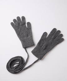 COSY(コージー)の【forksy.】【COSY/コージー】紐付きニットスリンググローブ(手袋)