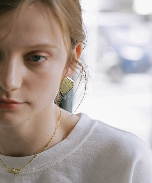 Ops.（オプス）の「ピアス ゴールド シルバー925 フープピアス 金属アレルギー対応 【Mirava ミラヴァ】（ピアス（両耳用）・レディース・ゴールド/シルバー・ONE SIZE）」の19枚目の写真