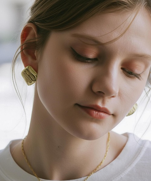 Ops.（オプス）の「ピアス ゴールド シルバー925 フープピアス 金属アレルギー対応 【Mirava ミラヴァ】（ピアス（両耳用）・レディース・ゴールド/シルバー・ONE SIZE）」の20枚目の写真