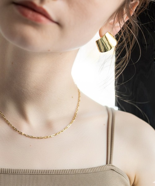 Ops.（オプス）の「ピアス ゴールド シルバー925 フープピアス 金属アレルギー対応 【Mirava ミラヴァ】（ピアス（両耳用）・レディース・ゴールド/シルバー・ONE SIZE）」の21枚目の写真