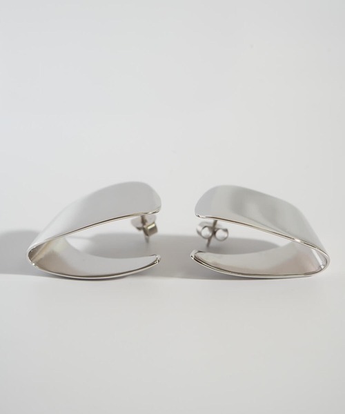 Ops.（オプス）の「ピアス ゴールド シルバー925 フープピアス 金属アレルギー対応 【Mirava ミラヴァ】（ピアス（両耳用）・レディース・ゴールド/シルバー・ONE SIZE）」の9枚目の写真