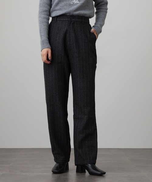 希少　KLASICA-ストライプウールパンツ 希少 KLASICA-ストライプウールパンツ 希少 KLASICA-ストライプウール