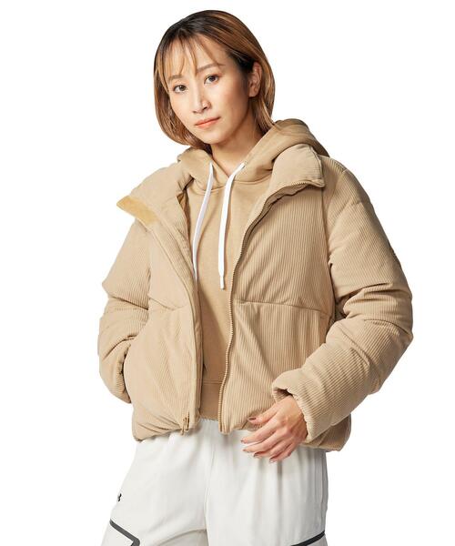 セール】UAリミットレス ダウン コーデュロイ パッファー ジャケット