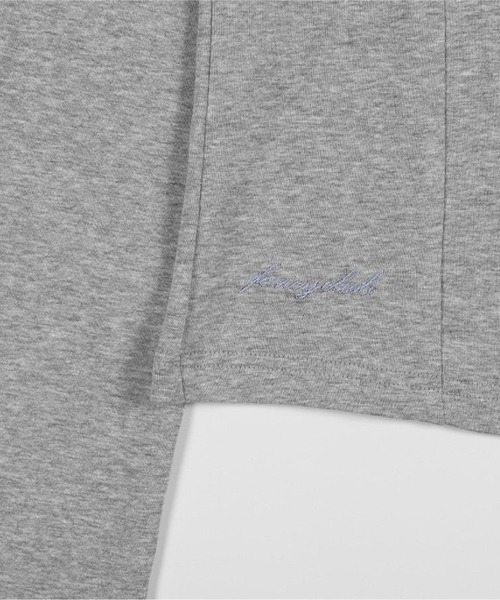 FANCY CLUB(ファンシークラブ)の「FANCY CLUB/シャツレイヤードロンT(Tシャツ/カットソー・レディース・ブラック/グレー・FREE)」の10枚目の写真
