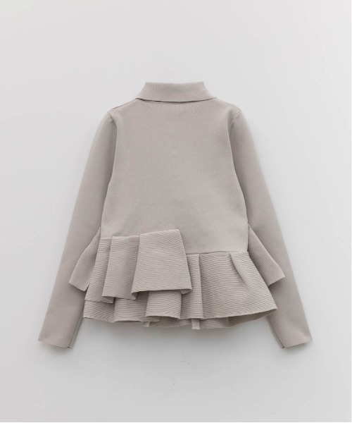 RANDA（ランダ）の「ランダムペプラムスポンディッシュニット（ニット/セーター・レディース・パープル/ブラック/グレー・FREE）」の18枚目の写真