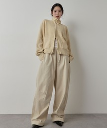 HANNE（アン）の「コットンロールアップカーブパンツ（その他パンツ）」