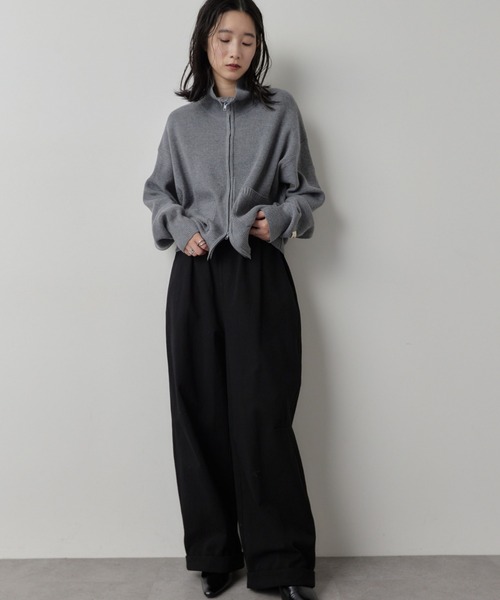 コットンロールアップカーブパンツ（その他パンツ）｜HANNE（アン）の