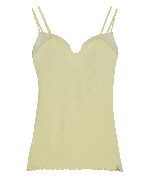 MIZUNO(ミズノ )の「Mizuno×Ameri SHEER DOCKING CAMISOLE TOP(キャミソール・レディース・ブラウン/ブラック/クリーム・SMALL/MEDIUM/LARGE)」の12枚目の写真