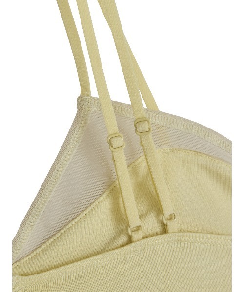 MIZUNO(ミズノ )の「Mizuno×Ameri SHEER DOCKING CAMISOLE TOP(キャミソール・レディース・ブラウン/ブラック/クリーム・SMALL/MEDIUM/LARGE)」の21枚目の写真