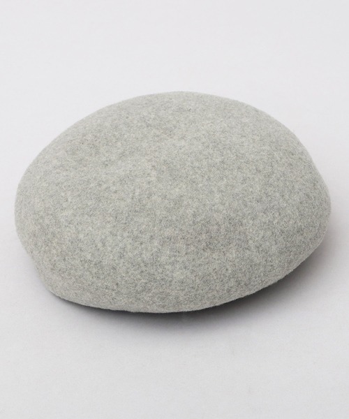 Sense of Grace（センスオブグレース）の「ウールメルトン ビッグ バスクベレー（ハンチング/ベレー帽・メンズ・アッシュグレー/ブラック/チャコール・FREE）」の5枚目の写真
