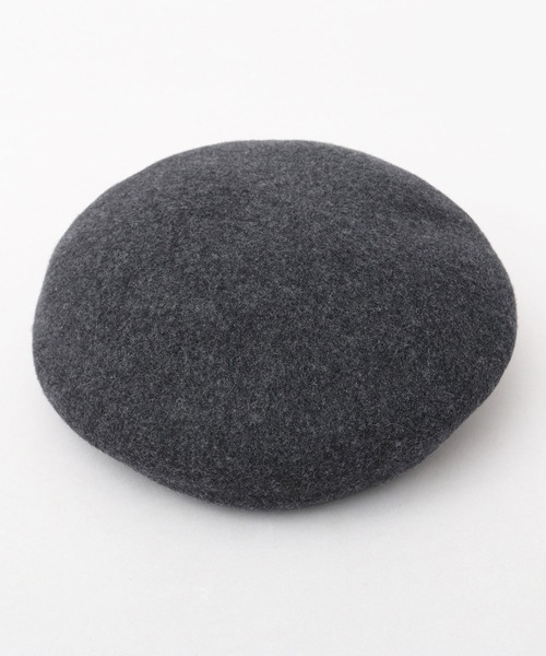 Sense of Grace（センスオブグレース）の「ウールメルトン ビッグ バスクベレー（ハンチング/ベレー帽・メンズ・アッシュグレー/ブラック/チャコール・FREE）」の6枚目の写真