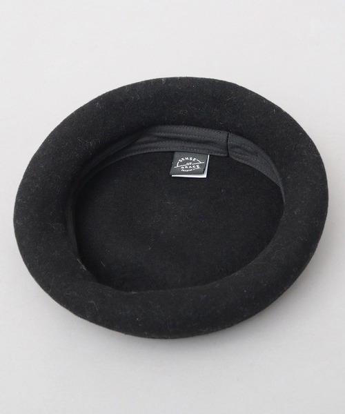 Sense of Grace（センスオブグレース）の「ウールメルトン ビッグ バスクベレー（ハンチング/ベレー帽・メンズ・アッシュグレー/ブラック/チャコール・FREE）」の21枚目の写真