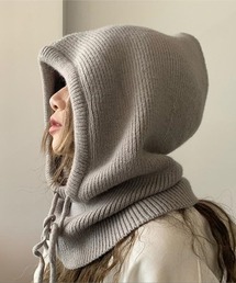 TONE SELECT GOODS（トーンセレクトグッズ）の「【urge select】リブニット バラクラバ ニット帽/ネックウォーマー【7色展開】（ニットキャップ/ビーニー）」