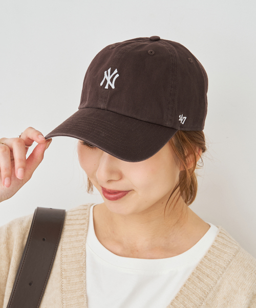 Spick & Span(スピックアンドスパン)の「《WEB限定》'47 / フォーティーセブン YANKEES キャップ(キャップ・レディース・ブラウン/ブラック系その他・FREE)」の6枚目の写真