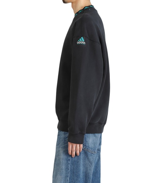 adidas Originals（アディダスオリジナルス）の「adidas Originals / アディダス オリジナルス：EQT WASH CRW：JC8222[WAX]（スウェット・メンズ・ブラック・M/L/XL）」の5枚目の写真