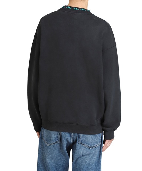 adidas Originals（アディダスオリジナルス）の「adidas Originals / アディダス オリジナルス：EQT WASH CRW：JC8222[WAX]（スウェット・メンズ・ブラック・M/L/XL）」の6枚目の写真