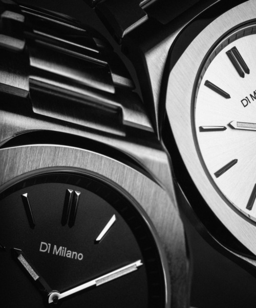 D1 MILANO(ディーワンミラノ)の「「D1 MILANO/ディーワン ミラノ」ULTRA THIN ウルトラ シン - グルーヴィー(アナログ腕時計・メンズ・シルバー/シルバー×ブラック/シルバー×ブルー・FREE)」の13枚目の写真