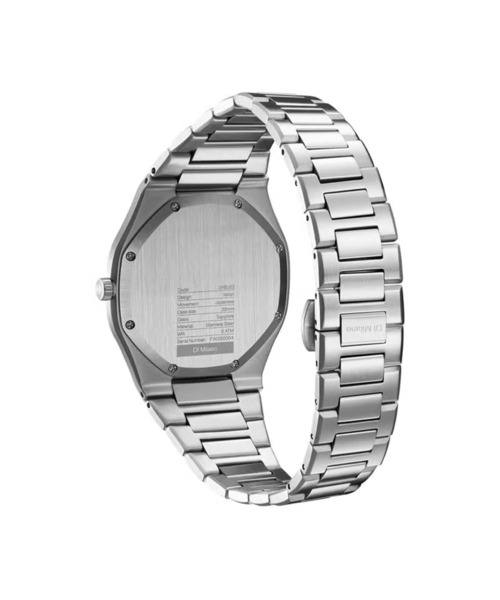 D1 MILANO(ディーワンミラノ)の「「D1 MILANO/ディーワン ミラノ」ULTRA THIN ウルトラ シン - グルーヴィー(アナログ腕時計・メンズ・シルバー/シルバー×ブラック/シルバー×ブルー・FREE)」の18枚目の写真