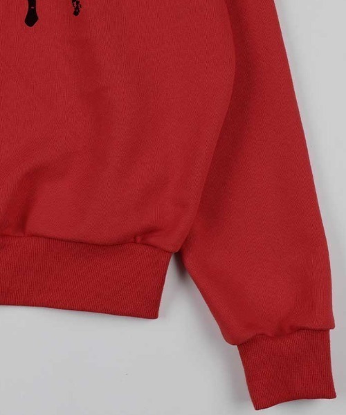 FANCY CLUB（ファンシークラブ）の「A'GEM/9 × .kom 『FANCY CLUB/ファンシークラブ』NECKLISS ONE-SHOULDER SWEATSHIRT/ワンショルダースウェットシャツ（スウェット・レディース・グレー/ブラック/レッド・FREE）」の22枚目の写真