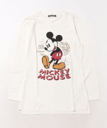 MONNALISA（モナリザ）の「ﾓﾅﾘｻﾞ　ﾄｯﾌﾟｽ　ミッキーマウス　ディズニー（Tシャツ/カットソー）」