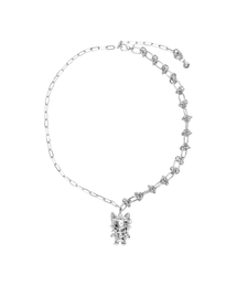 BLACKPURPLE（ブラックパープル）の「キャットゥスハーフツイストネックレス（ネックレス）」