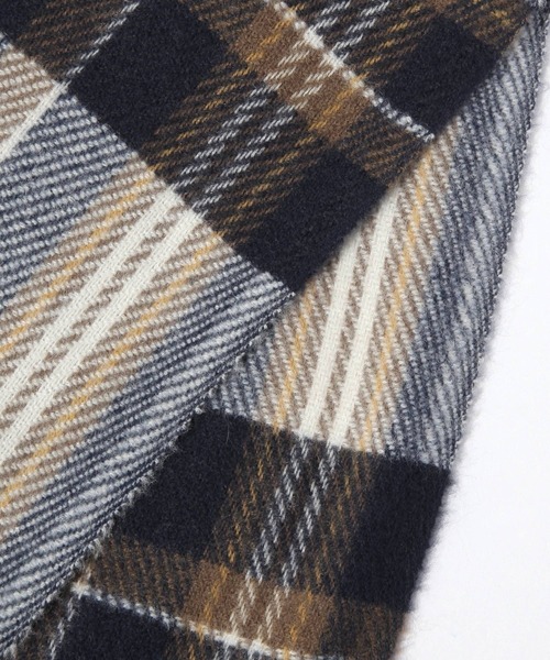 GLOBAL WORK（グローバルワーク）の「静電軽減柄ストール/579543（マフラー・レディース・オフホワイト/ライトイエロー/ライトブルー/ブラック/ホワイト系その他3/ダークブラウン/ネイビー/ベージュ・FREE）」の18枚目の写真