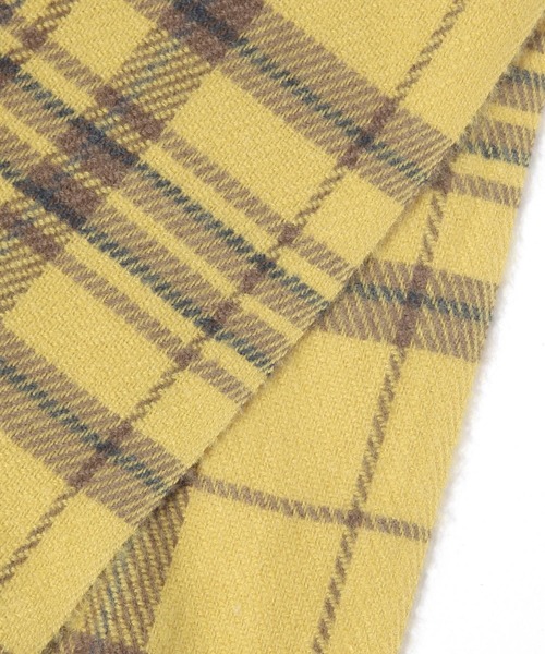 GLOBAL WORK（グローバルワーク）の「静電軽減柄ストール/579543（マフラー・レディース・オフホワイト/ライトイエロー/ライトブルー/ブラック/ホワイト系その他3/ダークブラウン/ネイビー/ベージュ・FREE）」の21枚目の写真
