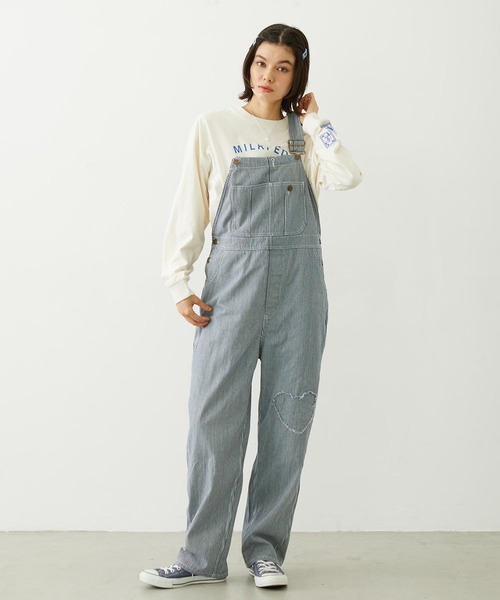 MILKFED.(ミルクフェド)の「LETTER GRAPHIC L/S TEE(Tシャツ/カットソー・レディース・オフホワイト/ライトピンク/チャコール・L/M)」の22枚目の写真