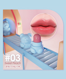 Cathy Doll（キャシードール）の「〈Cathy Doll/キャシードール〉シャイニーベア リップモイスト ミニリップ（口紅/リップティント/グロス）」