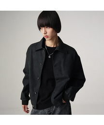 Art Suede Western Jacket BLACK