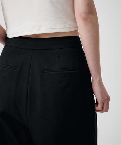 MUSINSA STANDARD WOMAN（ムシンサスタンダードウーマン）の「レディース軽量バギーラップスラックス[ブラック]（スラックス・レディース・その他・30/24/25/26/27/28/29）」の6枚目の写真