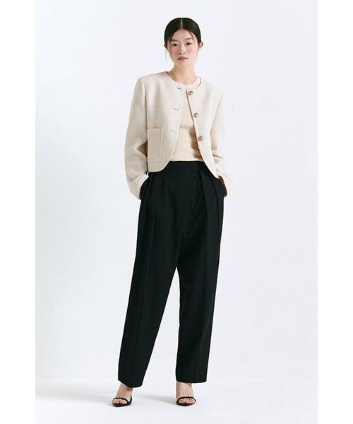 MUSINSA STANDARD WOMAN（ムシンサスタンダードウーマン）の「レディース軽量バギーラップスラックス[ブラック]（スラックス・レディース・その他・30/24/25/26/27/28/29）」の13枚目の写真
