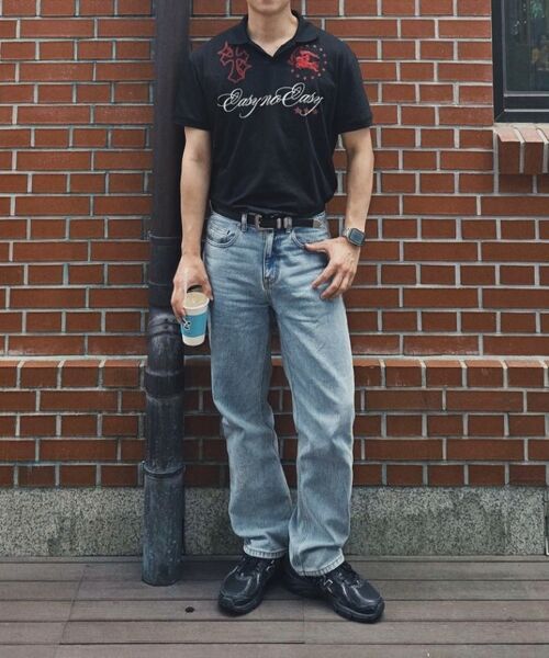 MUSINSA STANDARD(ムシンサスタンダード)の「ストレートデニムパンツ【ライトインディゴ】(デニムパンツ・メンズ・その他・40/38/42/36/34/32/30/31/33/26/27/28/29)」の10枚目の写真