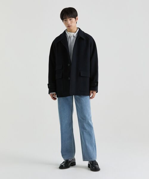 MUSINSA STANDARD(ムシンサスタンダード)の「ストレートデニムパンツ【ライトインディゴ】(デニムパンツ・メンズ・その他・40/38/42/36/34/32/30/31/33/26/27/28/29)」の18枚目の写真