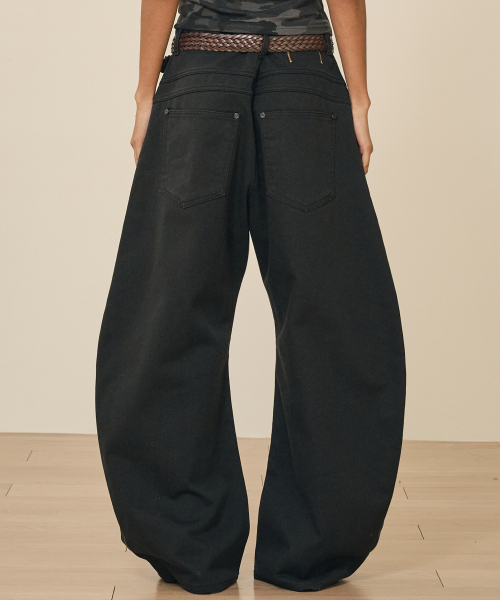 TAKEASY（テイクイージー）の「コットンカーブドJパンツ(ブラック)（その他パンツ・メンズ・その他・SMALL/MEDIUM/LARGE/X-LARGE）」の10枚目の写真