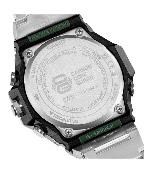 G-SHOCK(ジーショック)の「G-STEEL(Gスチール) / SLEEK STYLE / GST-B1000D-3AJF(アナログ腕時計・メンズ・グリーン・FREE)」の11枚目の写真