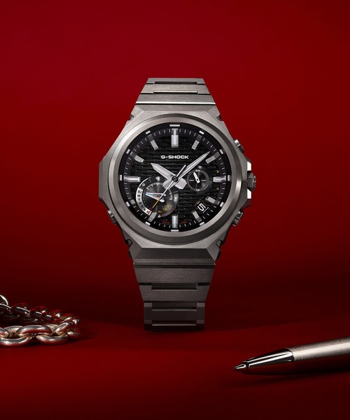 G-SHOCK(ジーショック)の「G-STEEL(Gスチール) / SLEEK STYLE / GST-B1000D-3AJF(アナログ腕時計・メンズ・グリーン・FREE)」の3枚目の写真