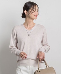 LAUTREAMONT | Brisbane Vネックニットプルオーバー≪11号あり≫(ニット/セーター)