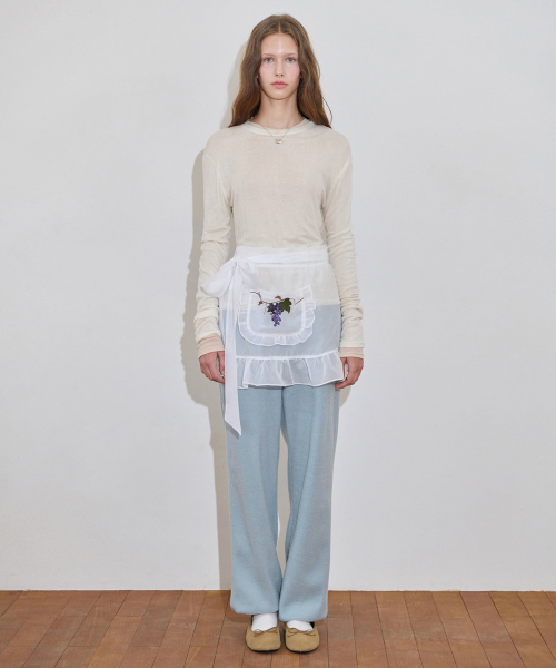 SINOON（シヌーン）の「Soft Easy Pants (Mint)（スウェットパンツ・レディース・ミント・FREE）」の2枚目の写真