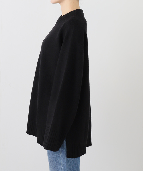 Deuxieme Classe（ドゥーズィエムクラス）の「【LOULOU DE SAISON/ルル デ セゾン】ROUND NECK LONG SWEATER（ニット/セーター・レディース・ブラック・FREE）」の15枚目の写真